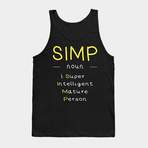 SIMP Tank Top by CrissWild